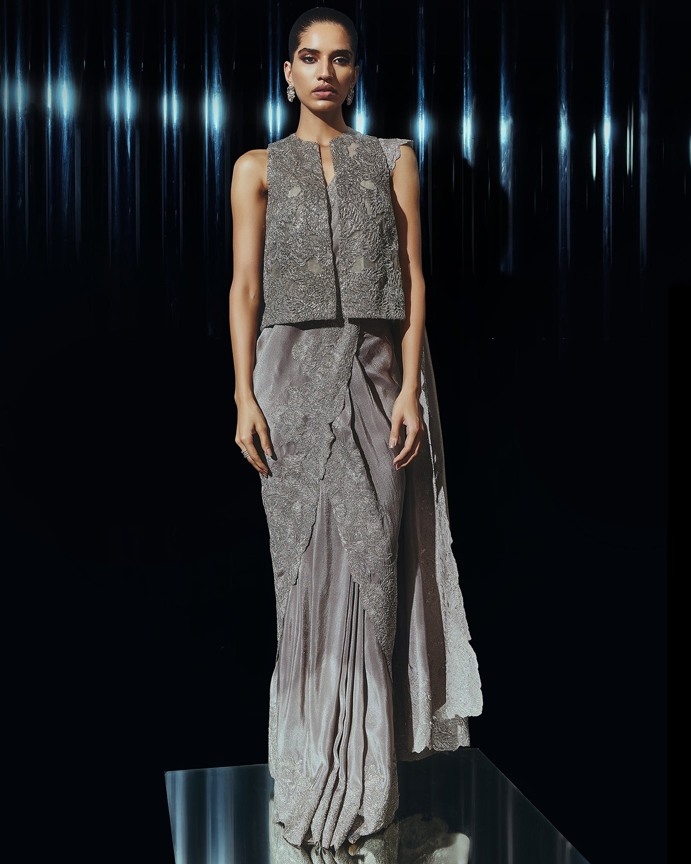 Slate Luxe Concept Sari
