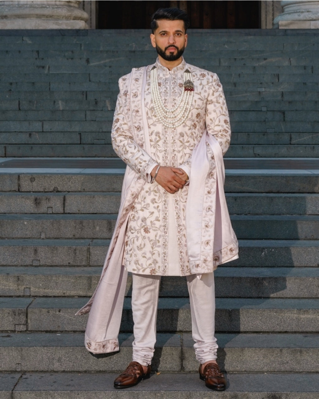 Lilac Blush Sherwani