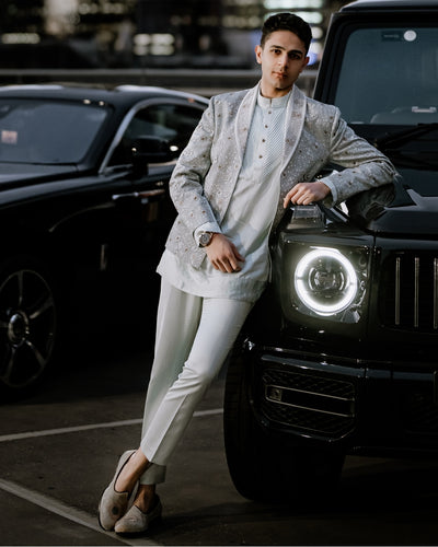 Iris Bloom Short Jacket Set