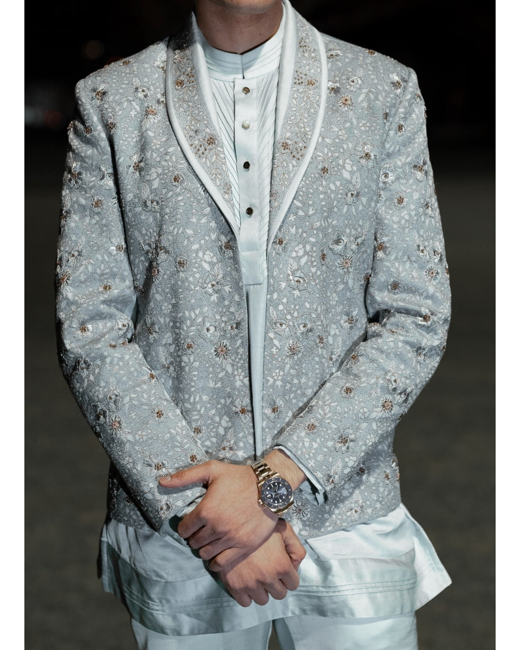 Iris Bloom Short Jacket Set