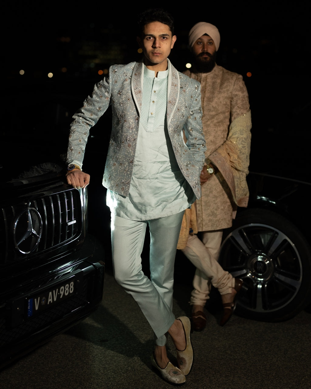 Iris Bloom Short Jacket Set