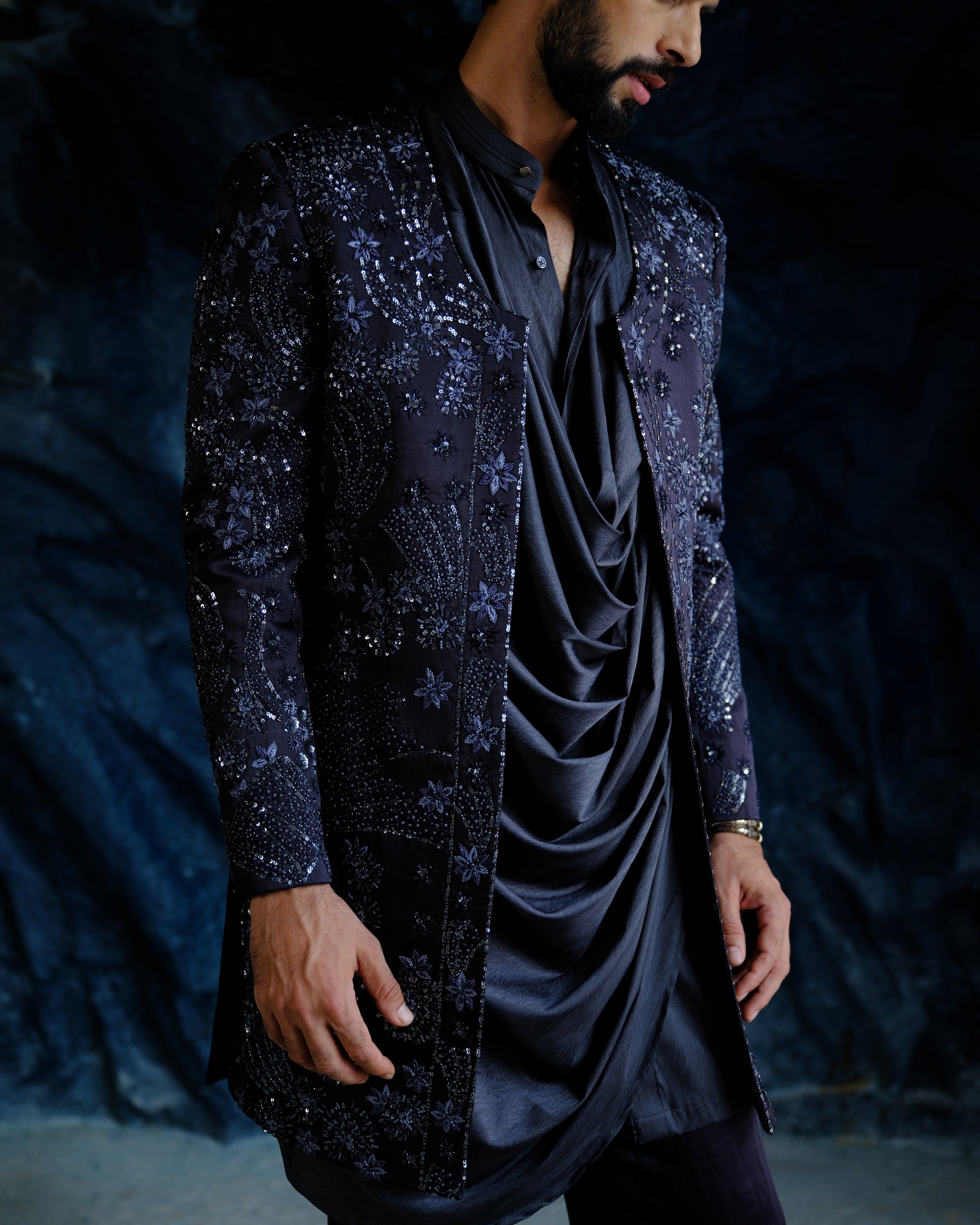 Midnight Blue Eternal Contemporary Jacket