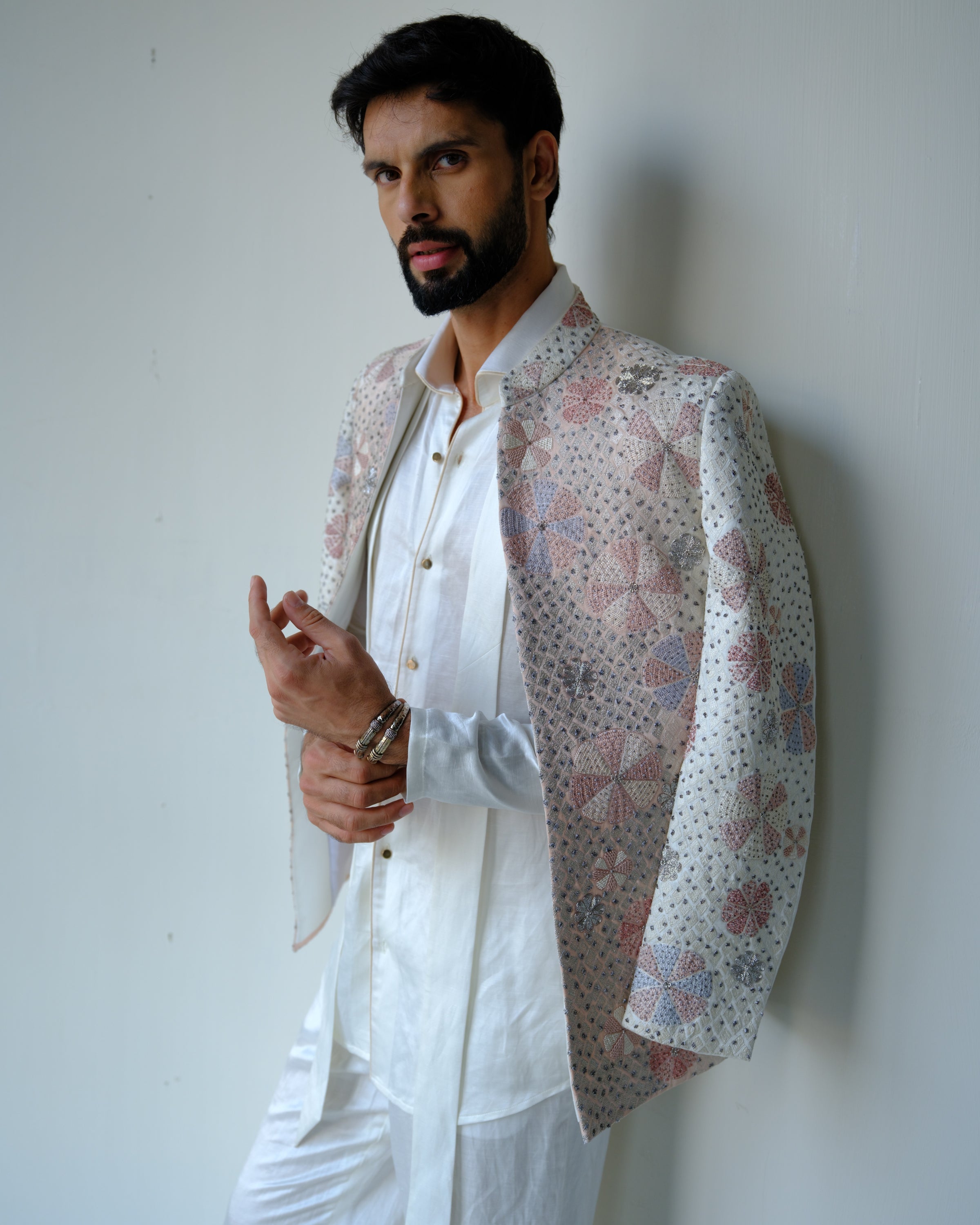 Blush Pink Divine Short Jacket Set