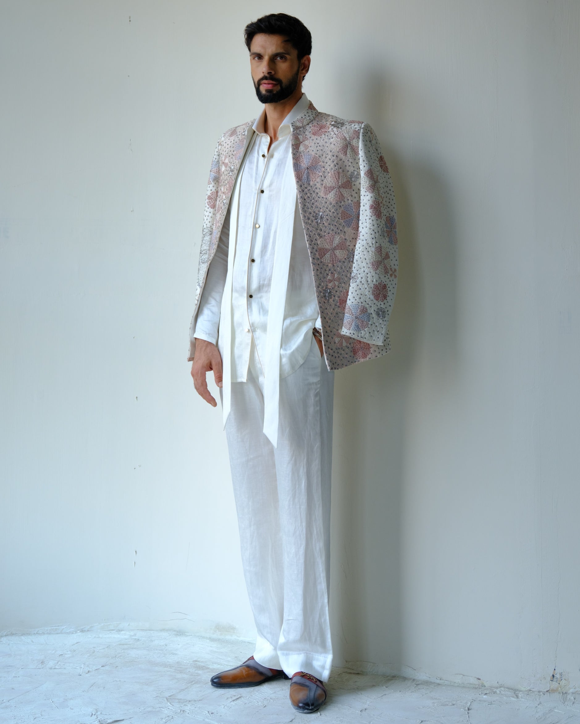 Blush Pink Divine Short Jacket Set