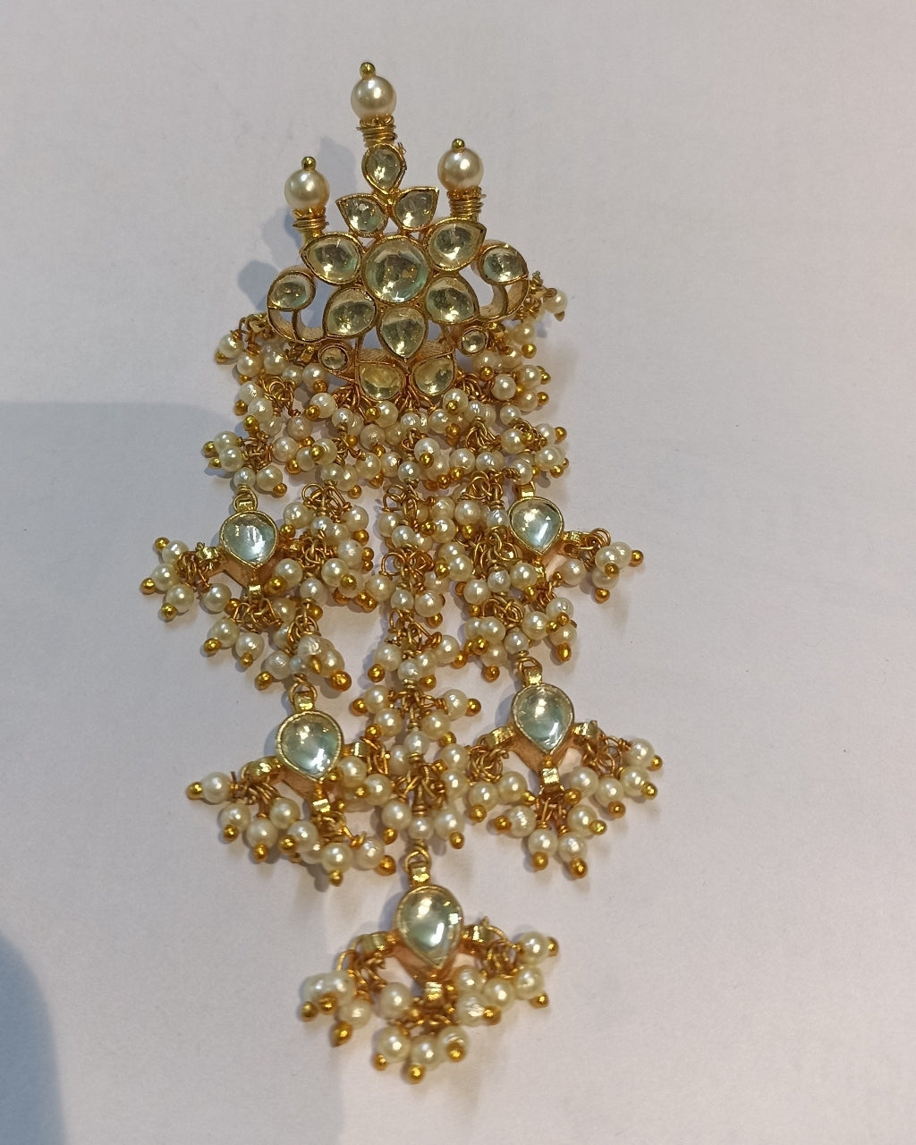 Kundan Layered Earrings