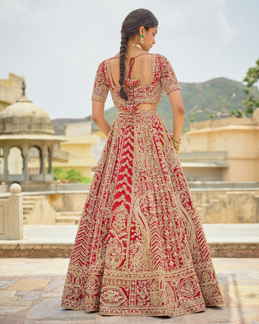 Royal Rose Lehenga Set