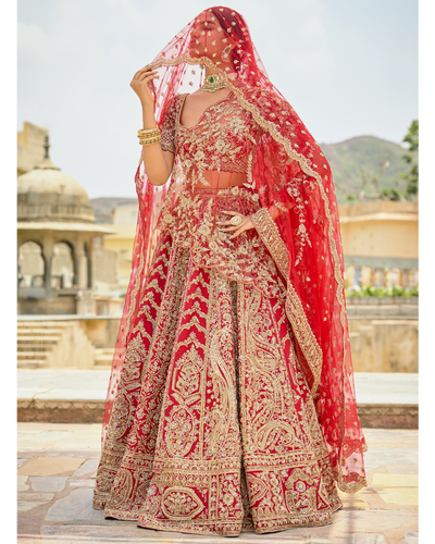Royal Rose Lehenga Set