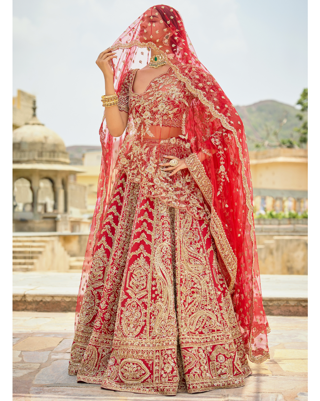 Royal Rose Lehenga Set