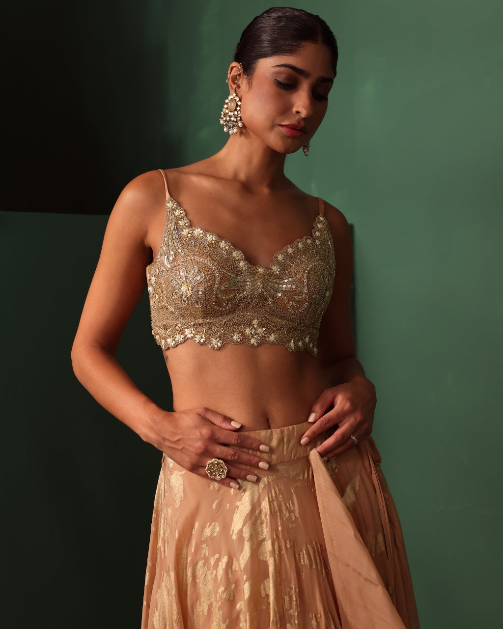 Amina Lehenga Set