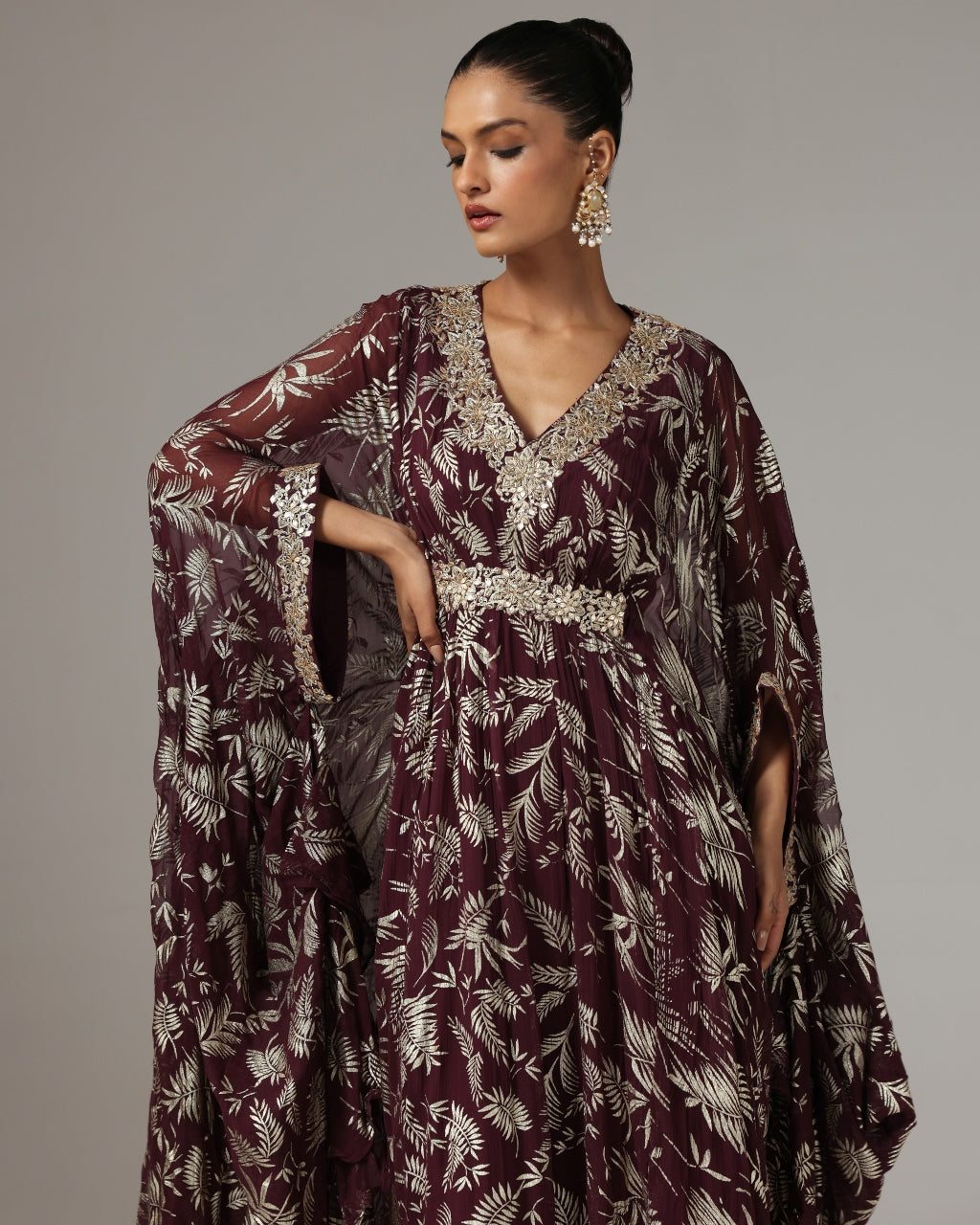 Megan Plum Kaftan