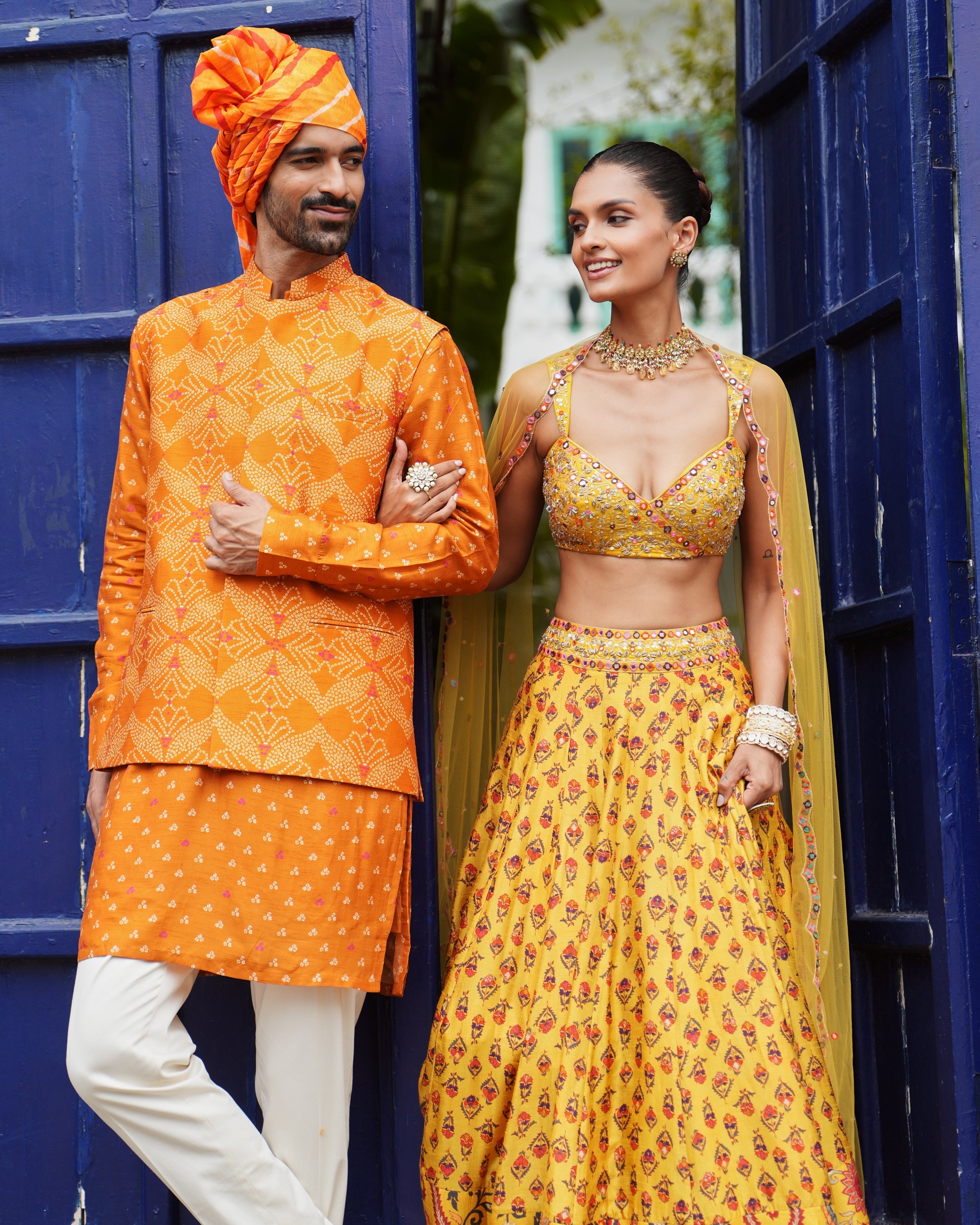 Aryan Nehru Jacket and Kurta Set