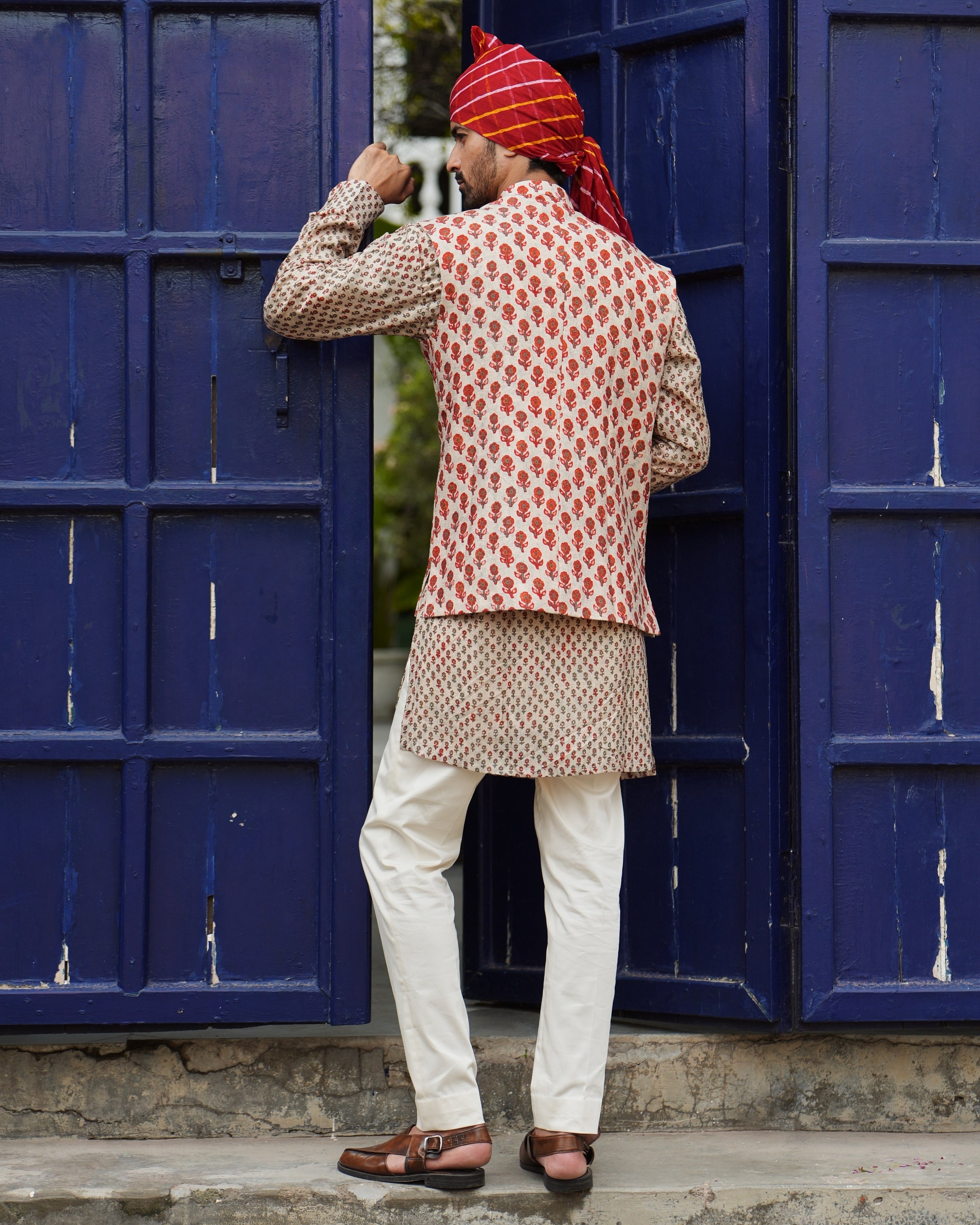 Aarav Nehru Jacket Set