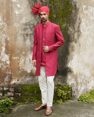 The Nawab Achkan Set