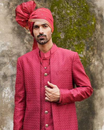 The Nawab Achkan Set