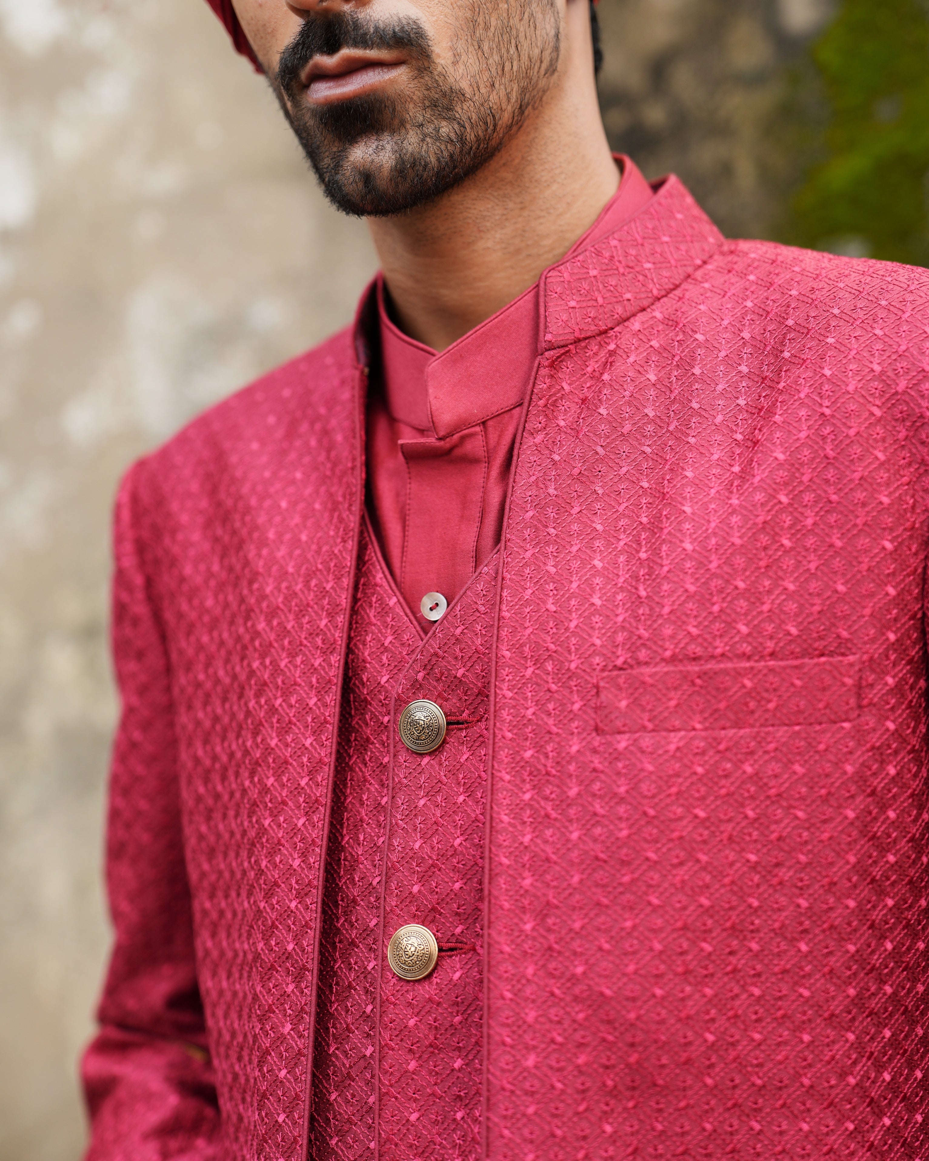 The Nawab Achkan Set