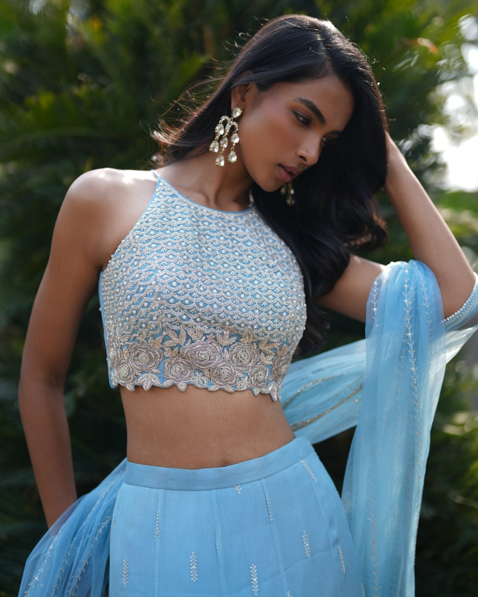 Celeste Lehenga Set