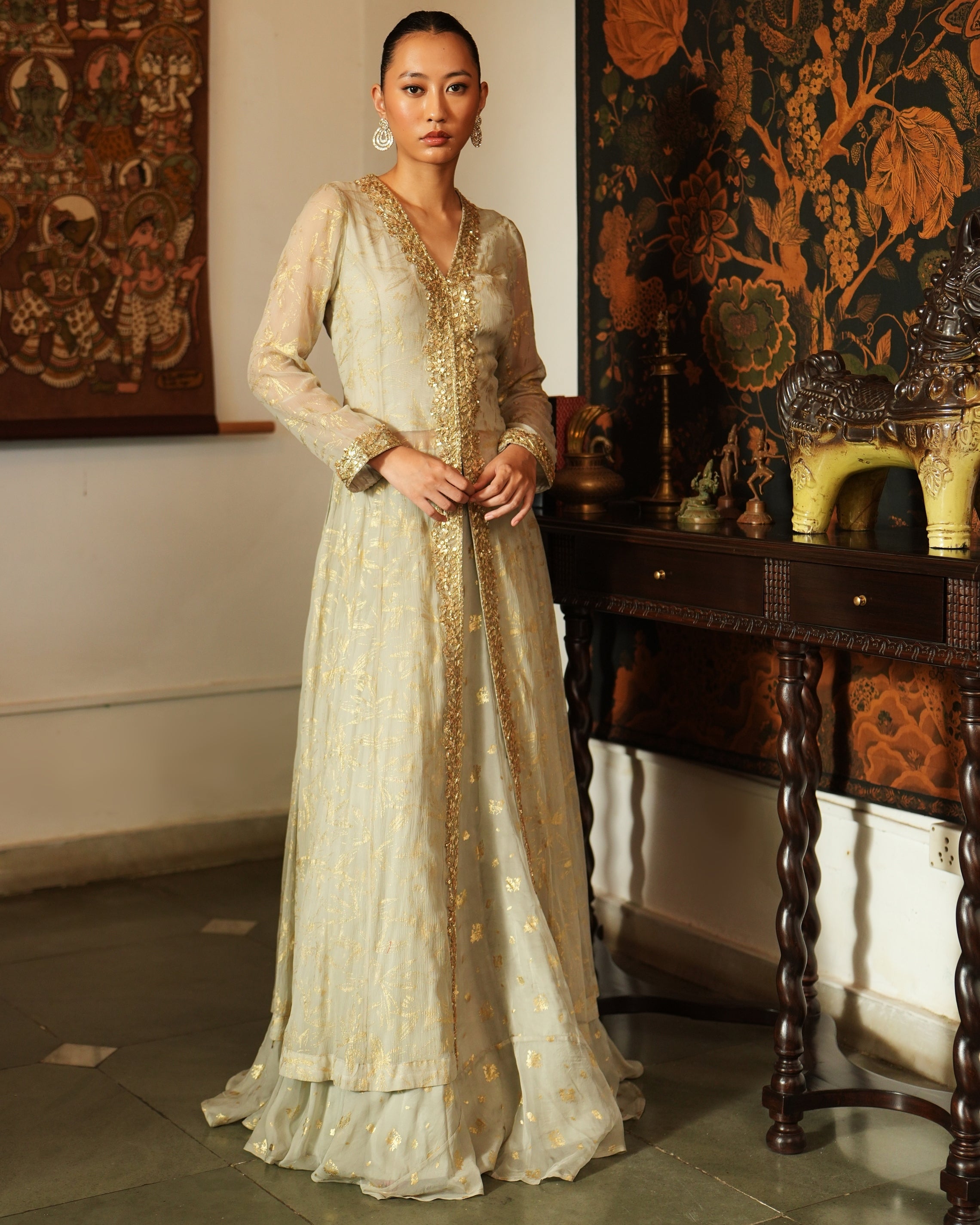 Maha Jacket & Skirt Set