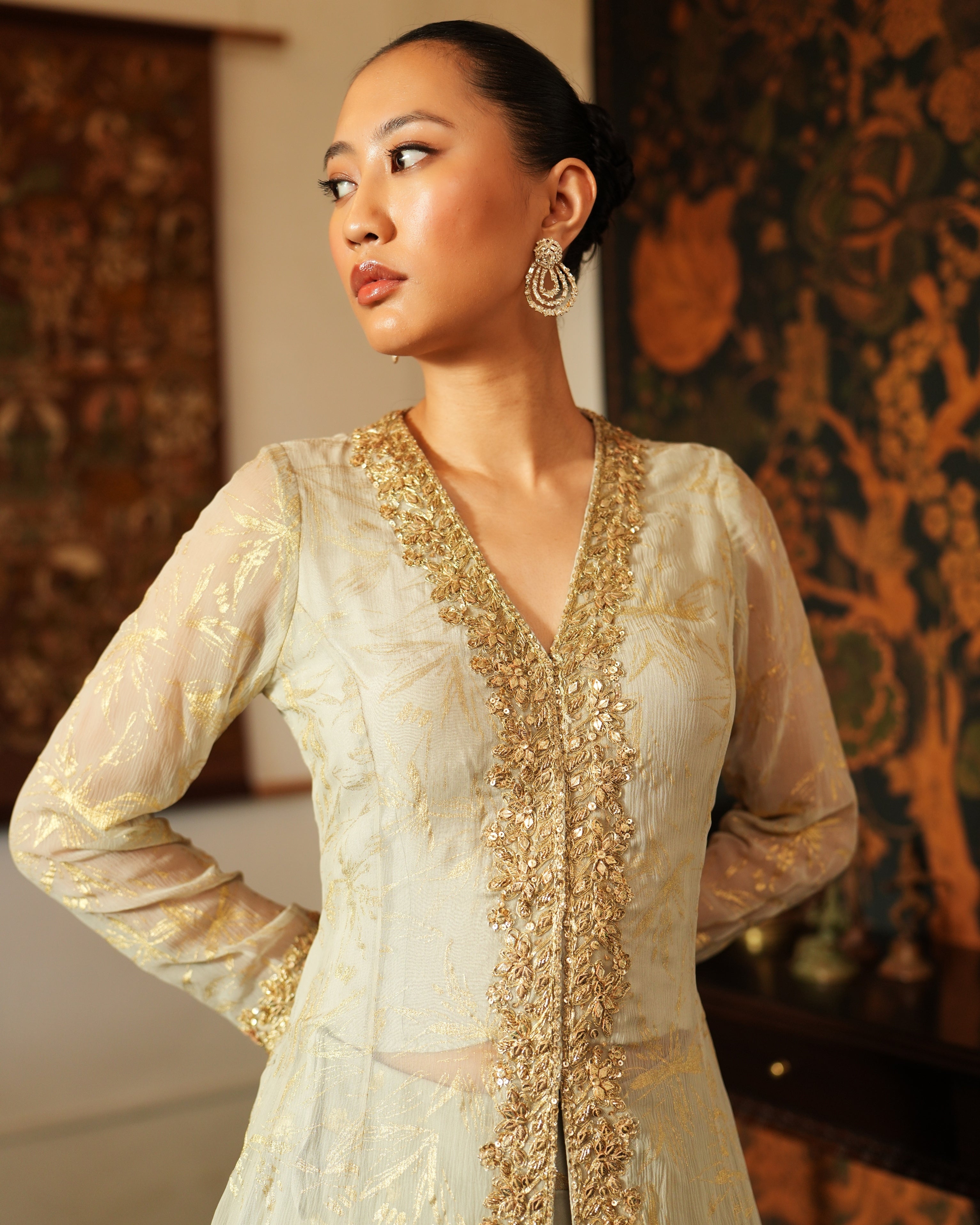 Maha Jacket & Skirt Set