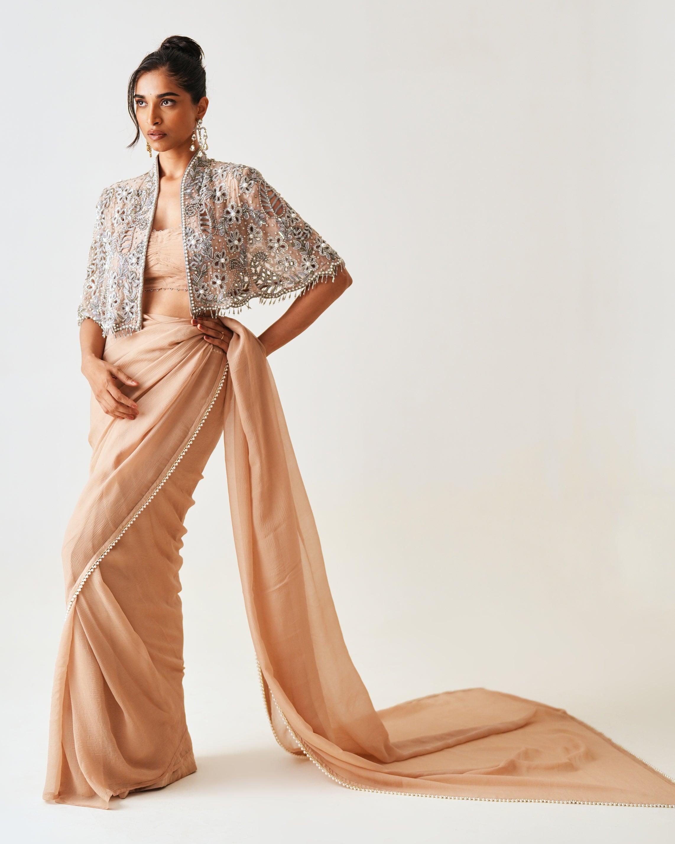 Nura Sari And Cape Set