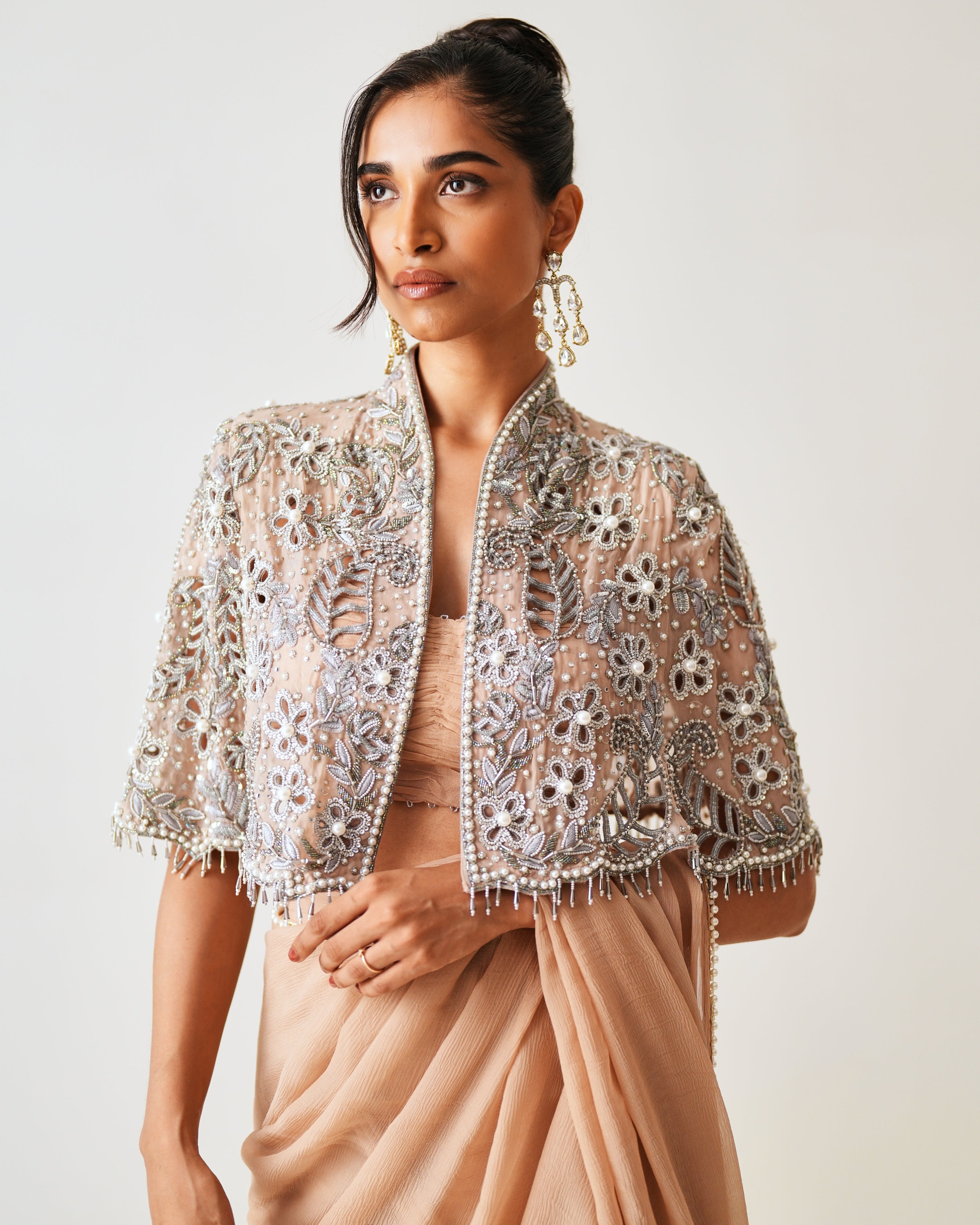 Nura Sari And Cape Set