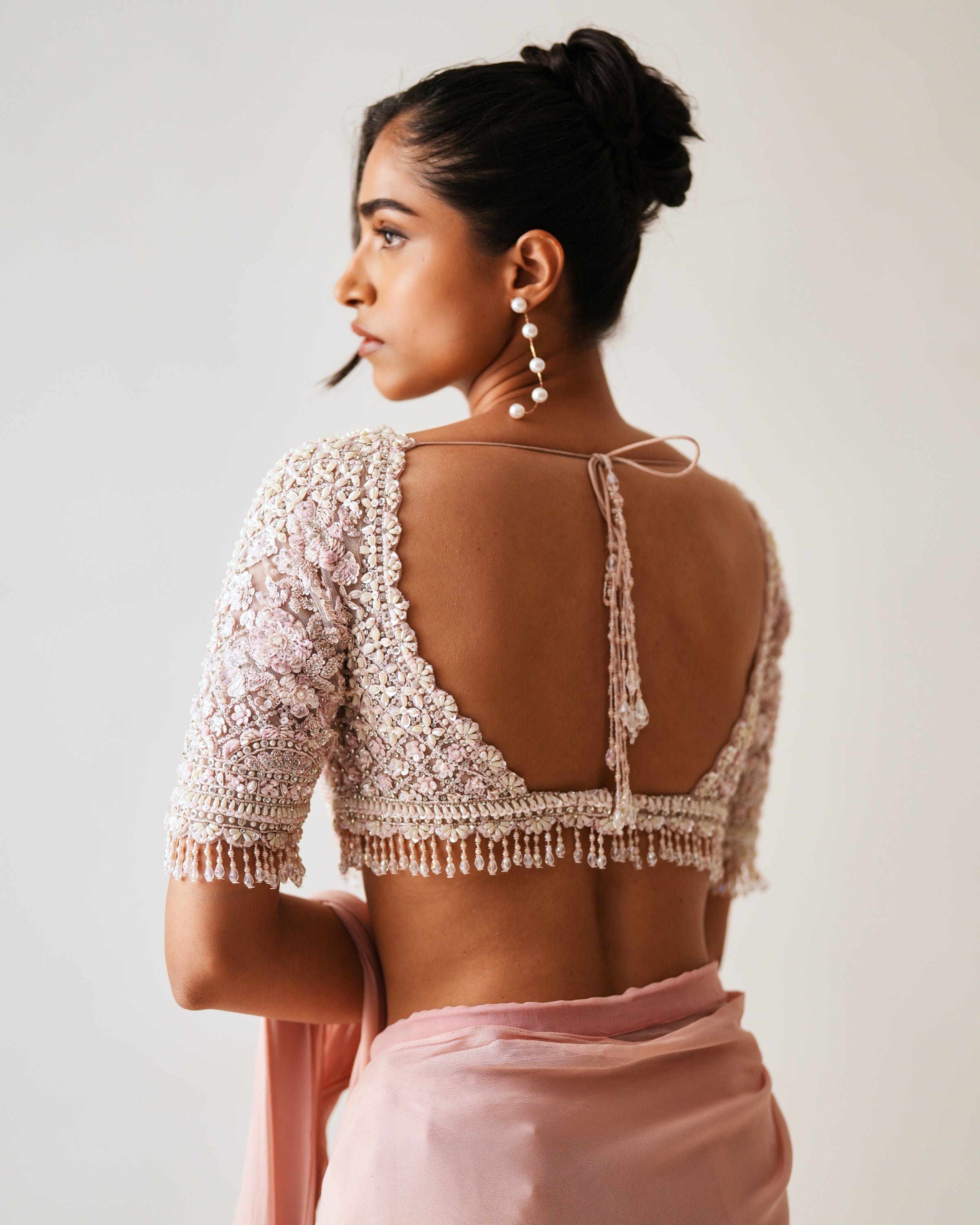 Cristina Pre-Draped Sari Set