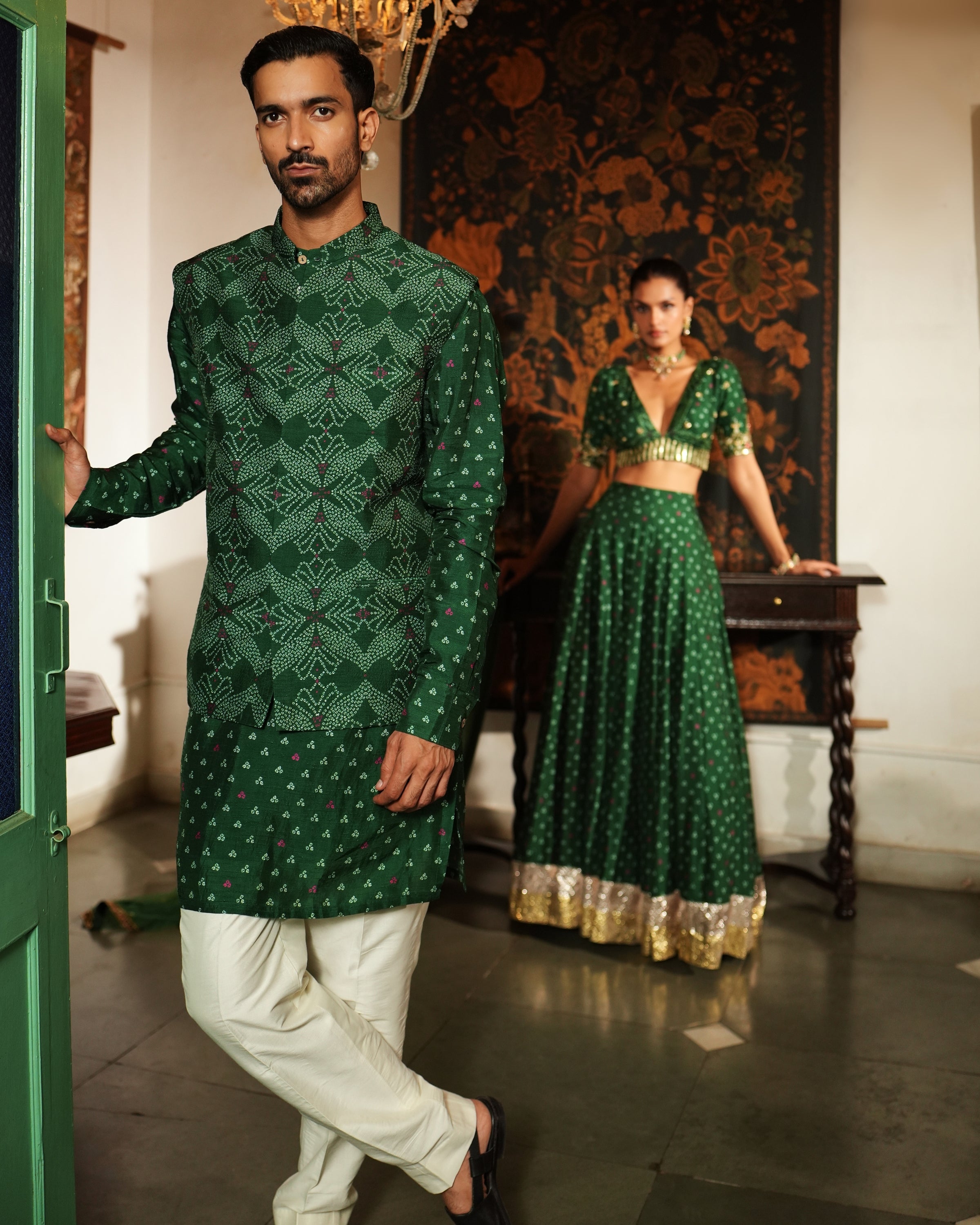 The Vardaan Nehru Jacket Set