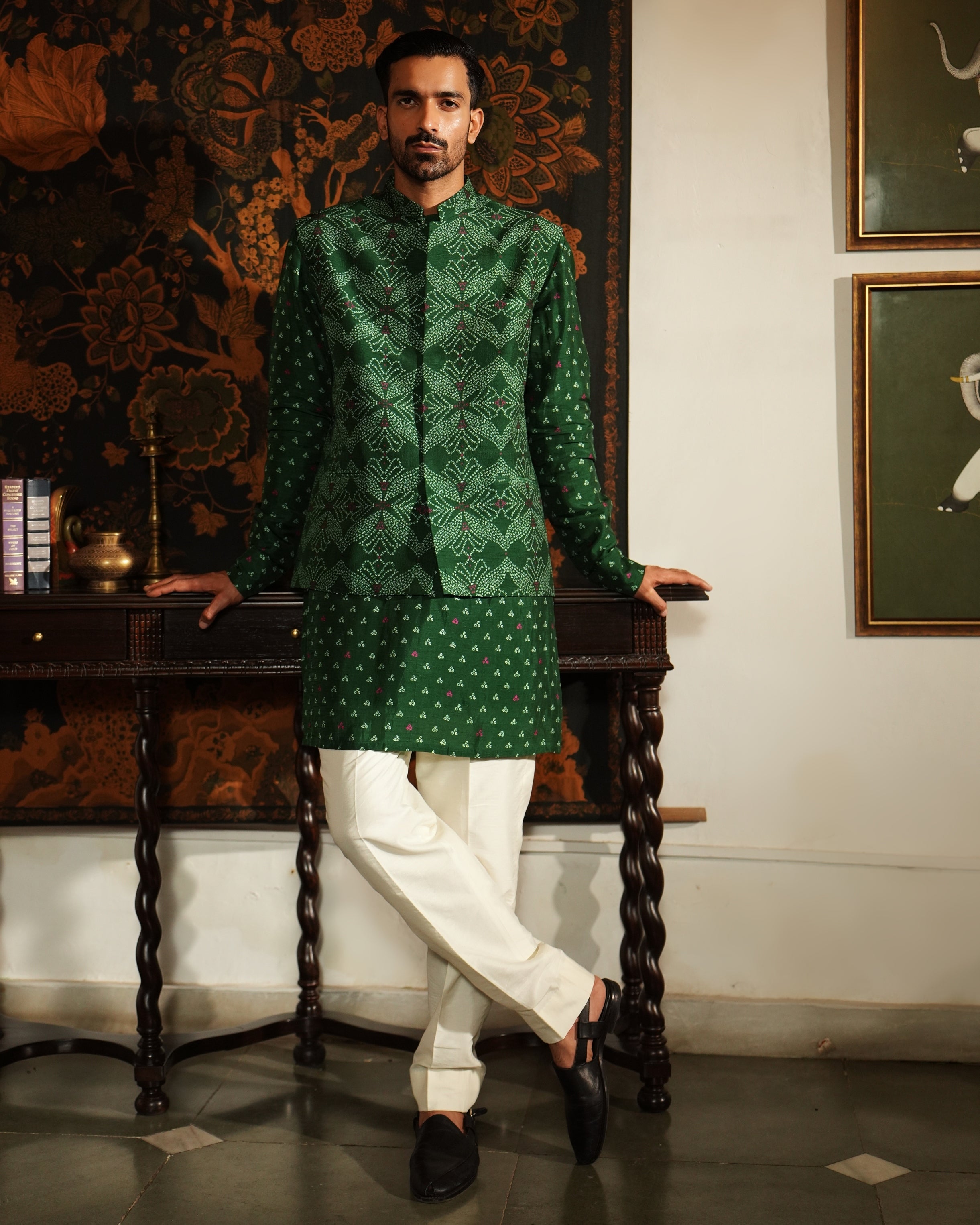 The Vardaan Nehru Jacket Set