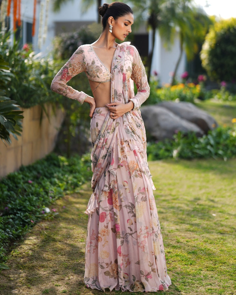 Theia Pre-Draped Sari