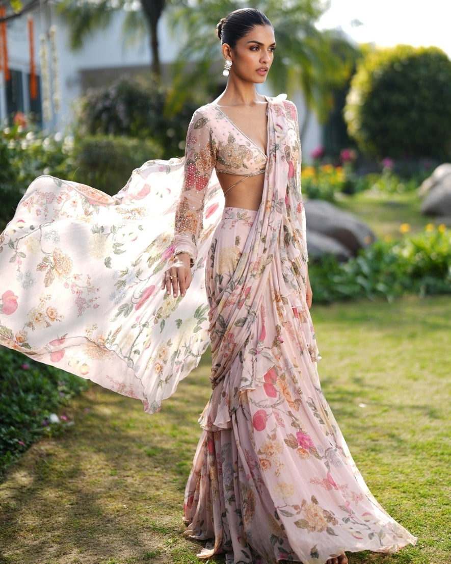 Theia Pre-Draped Sari