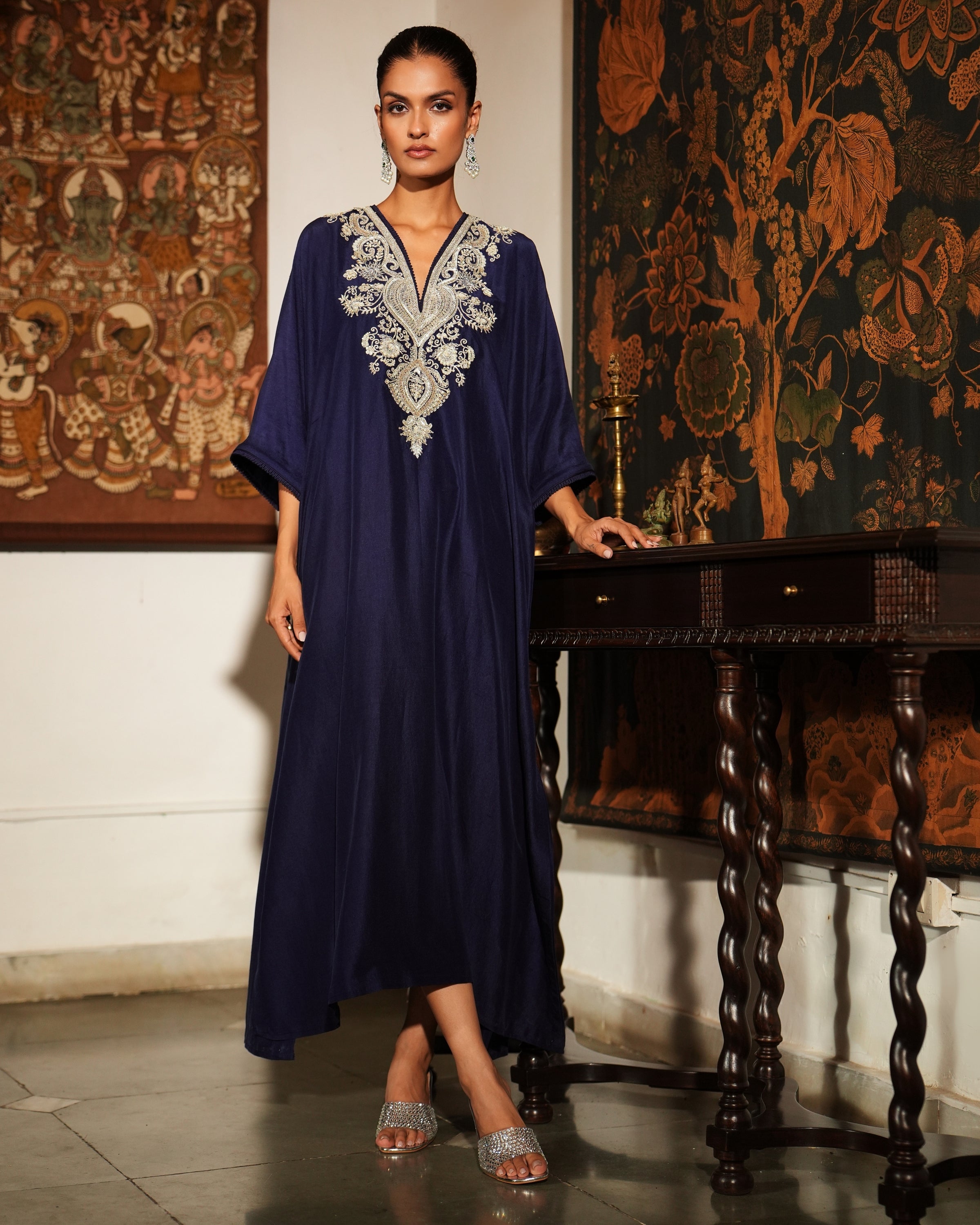 Purple Aisha Kaftan