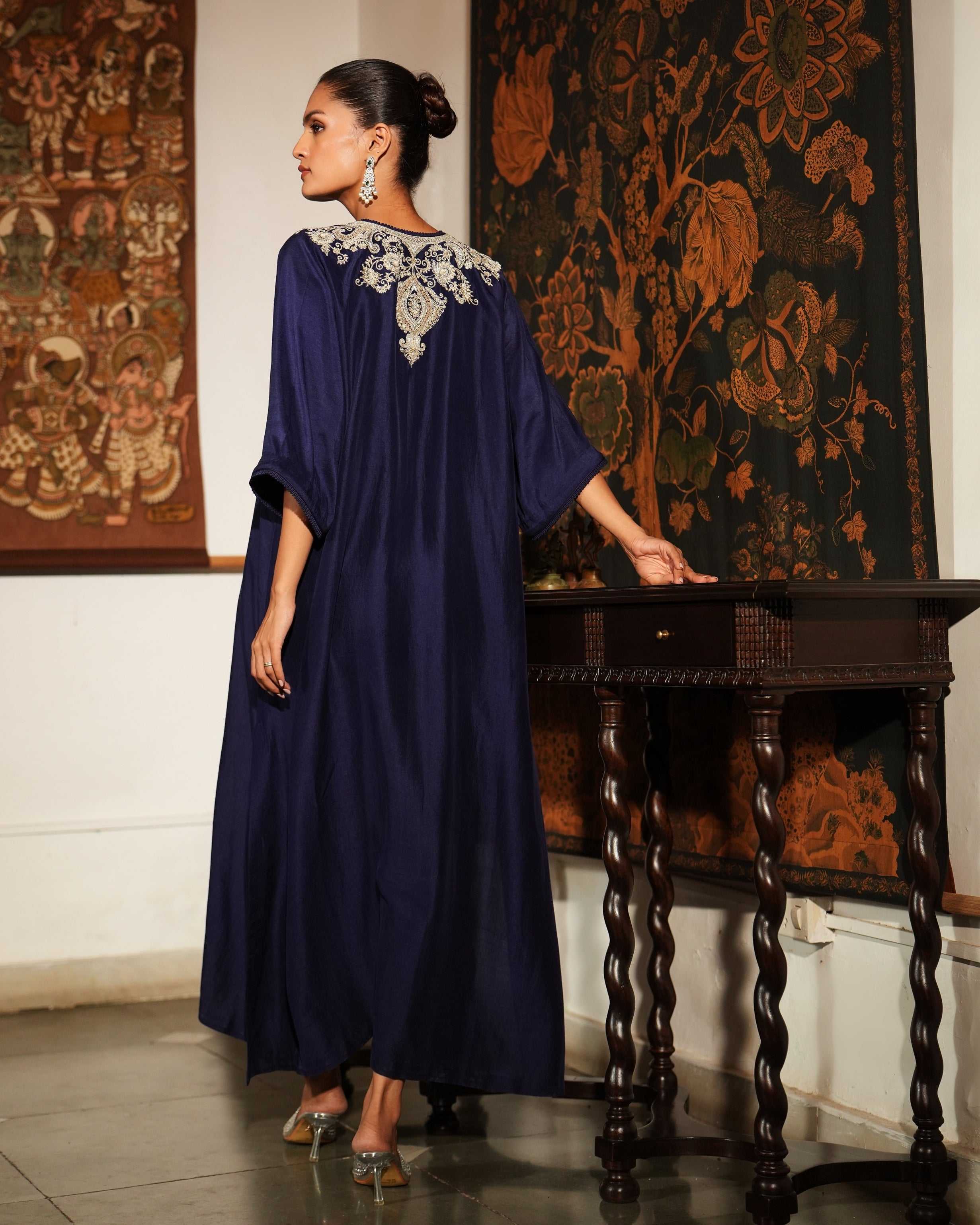 Purple Aisha Kaftan
