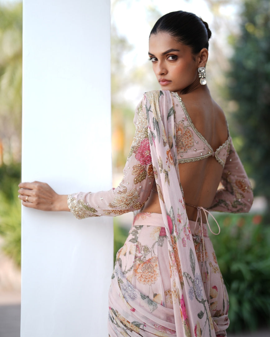 Theia Pre-Draped Sari