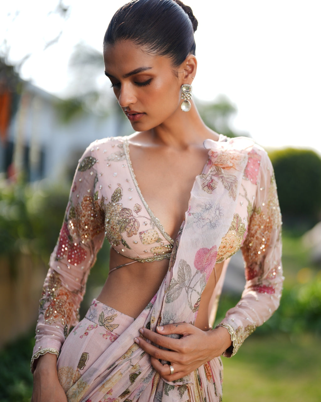 Theia Pre-Draped Sari