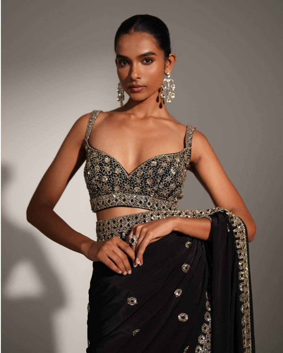 Nalini Pre-Draped Sari