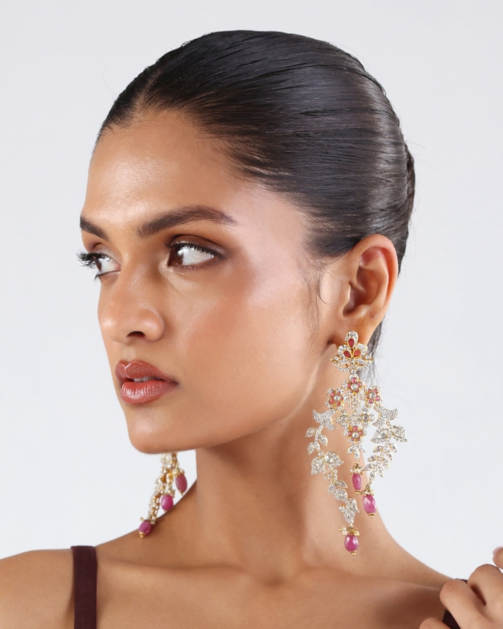 Tarini Earrings & Ear Cuff