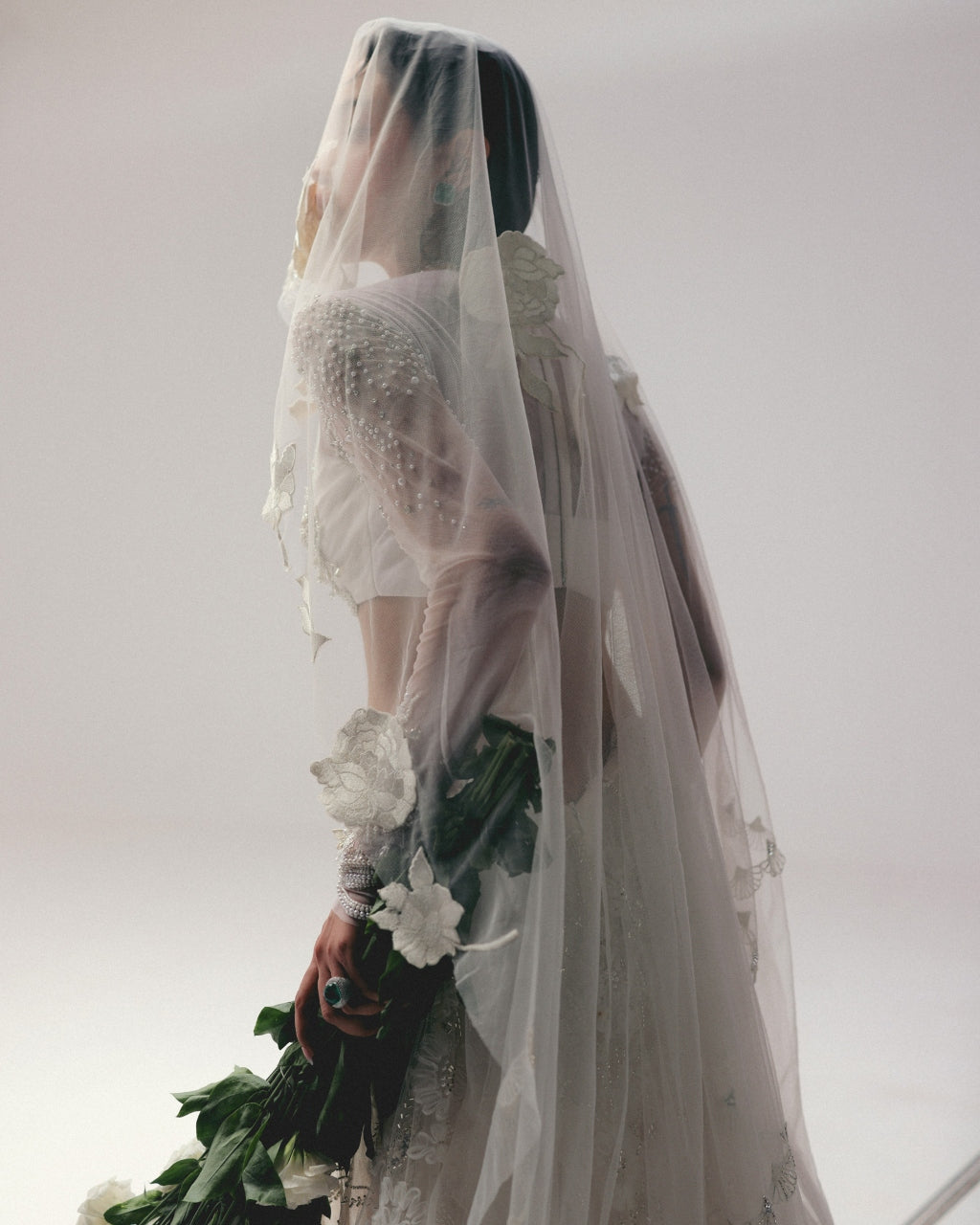 A White Wedding Lehenga Ii