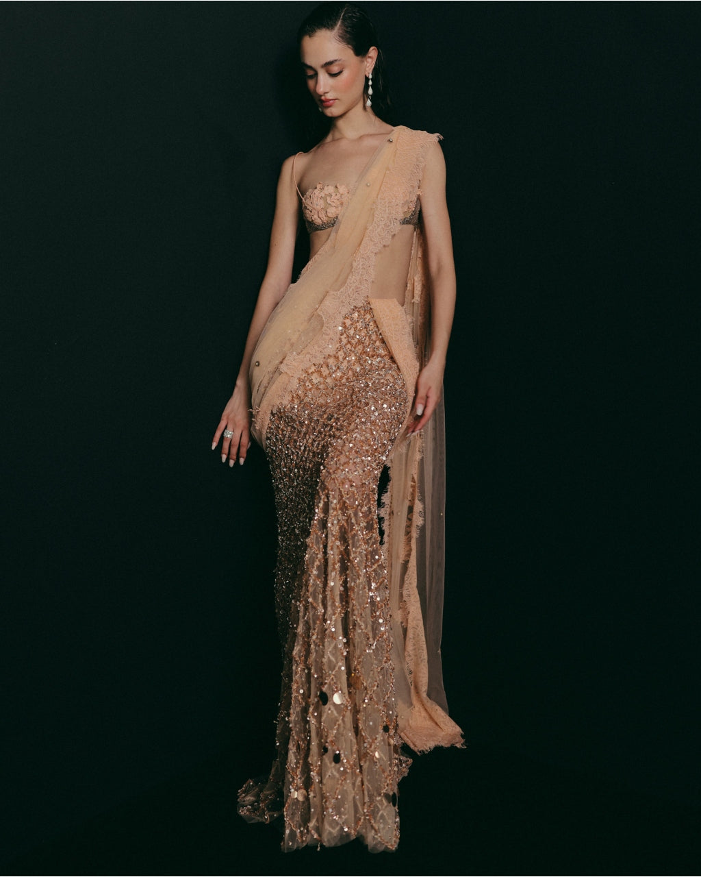 Sins Of Eden Sari Set