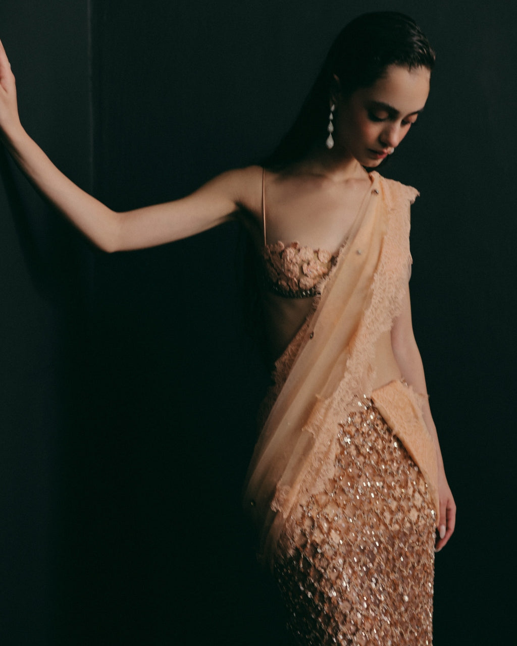 Sins Of Eden Sari Set