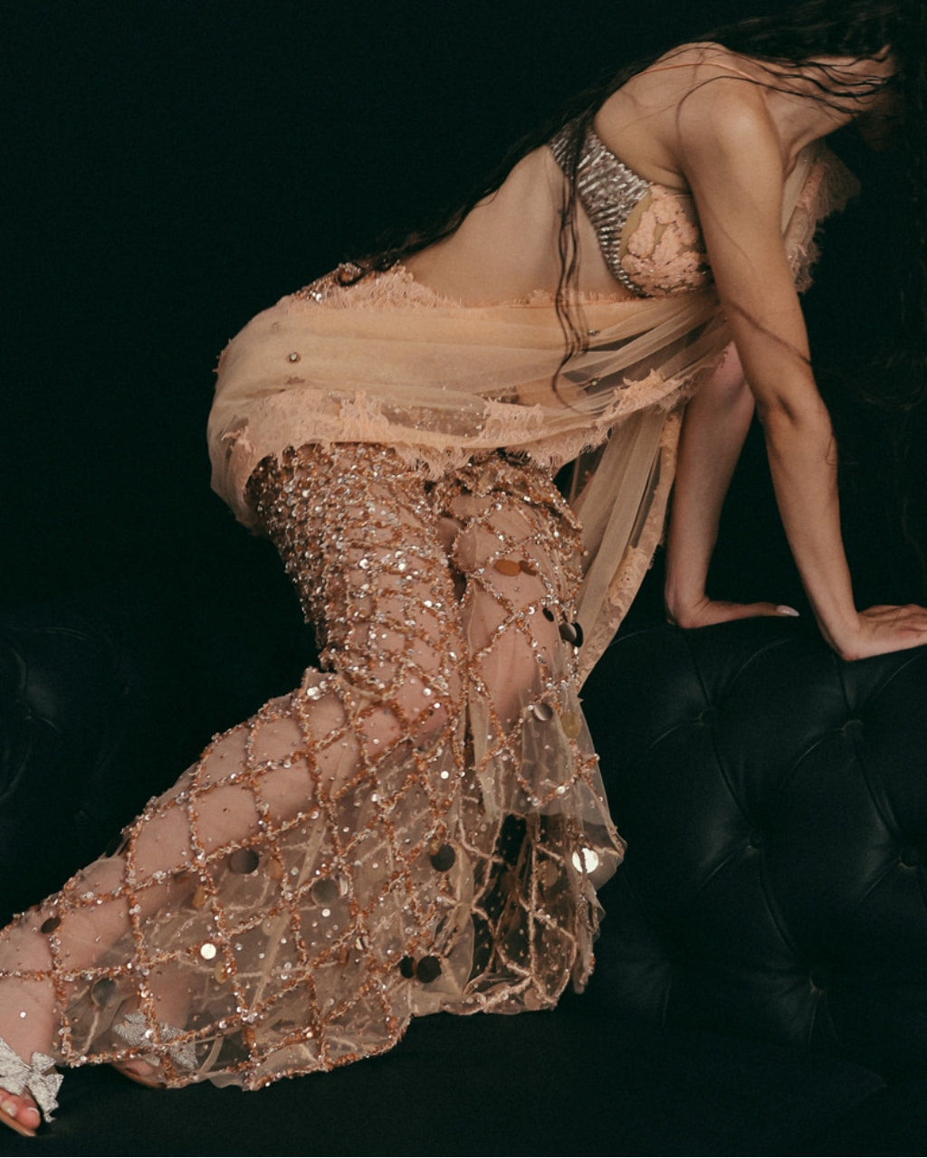 Sins Of Eden Sari Set