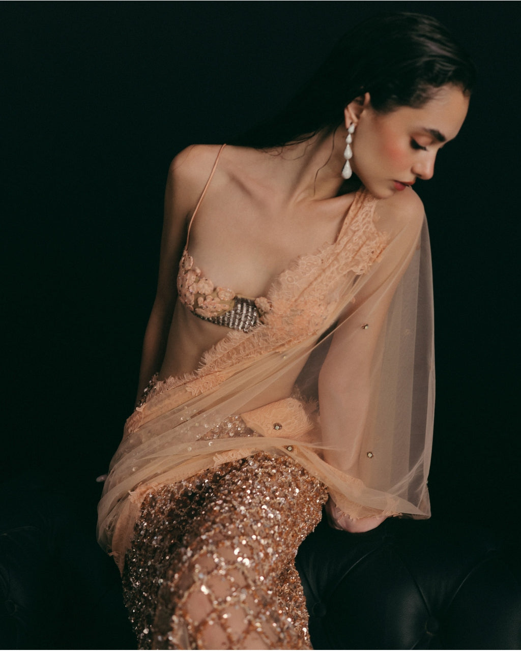 Sins Of Eden Sari Set