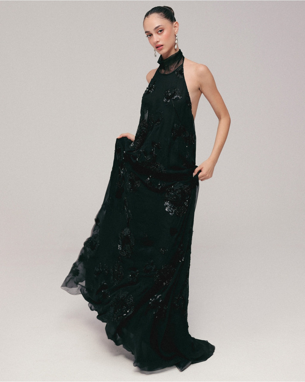 A Midnight Black Dress