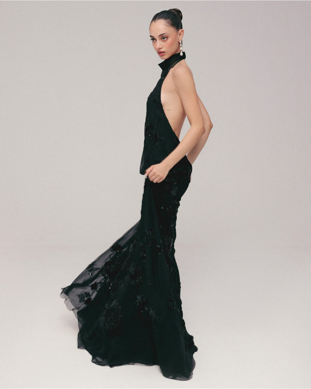 A Midnight Black Dress