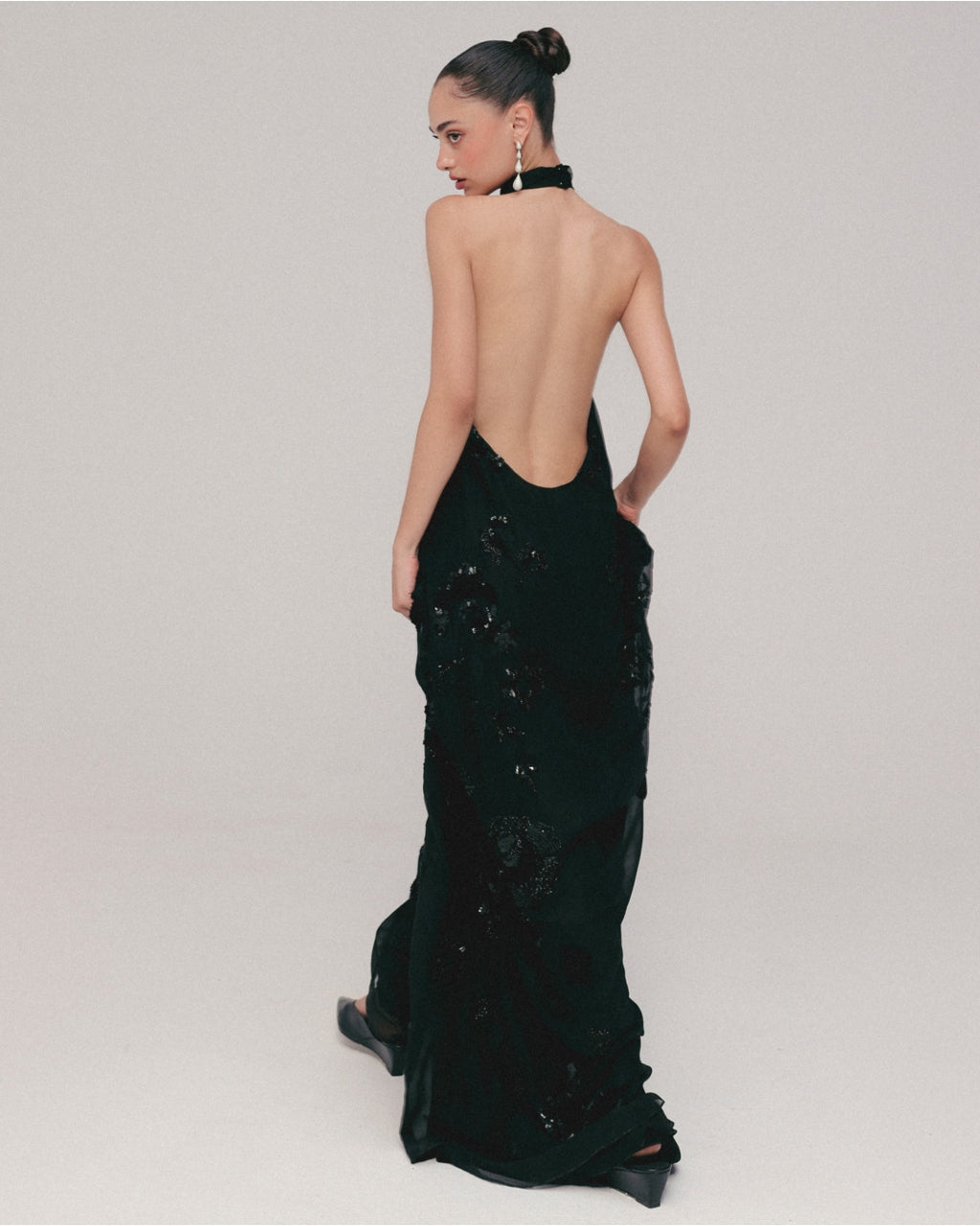 A Midnight Black Dress
