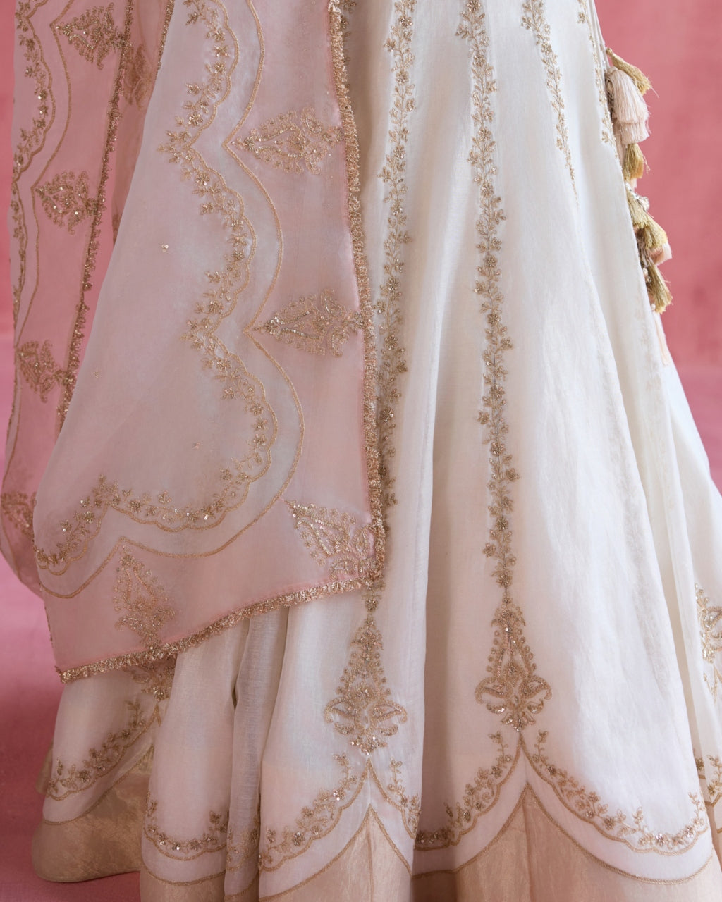 Sitara Lehenga Set - Ivory