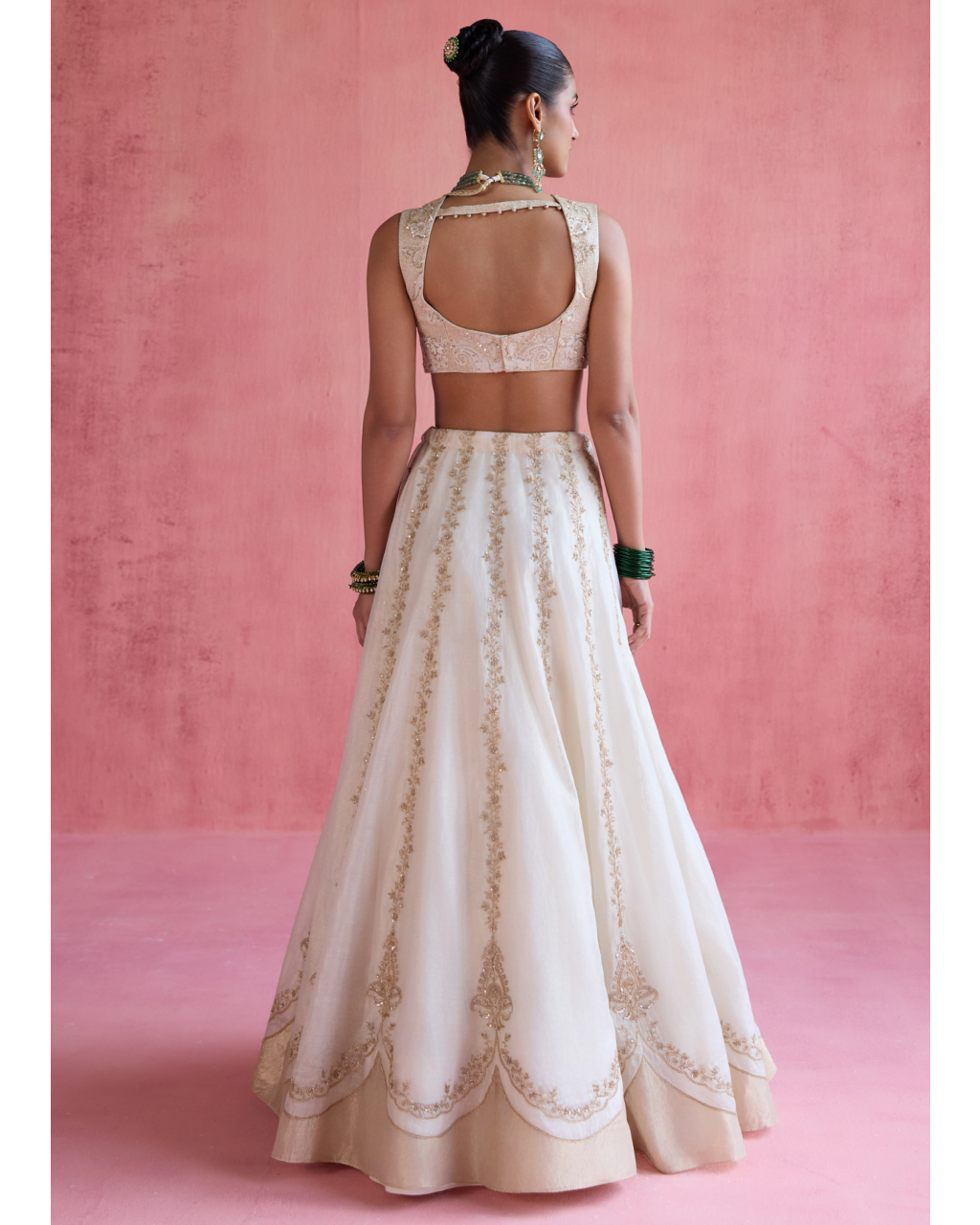 Sitara Lehenga Set - Ivory