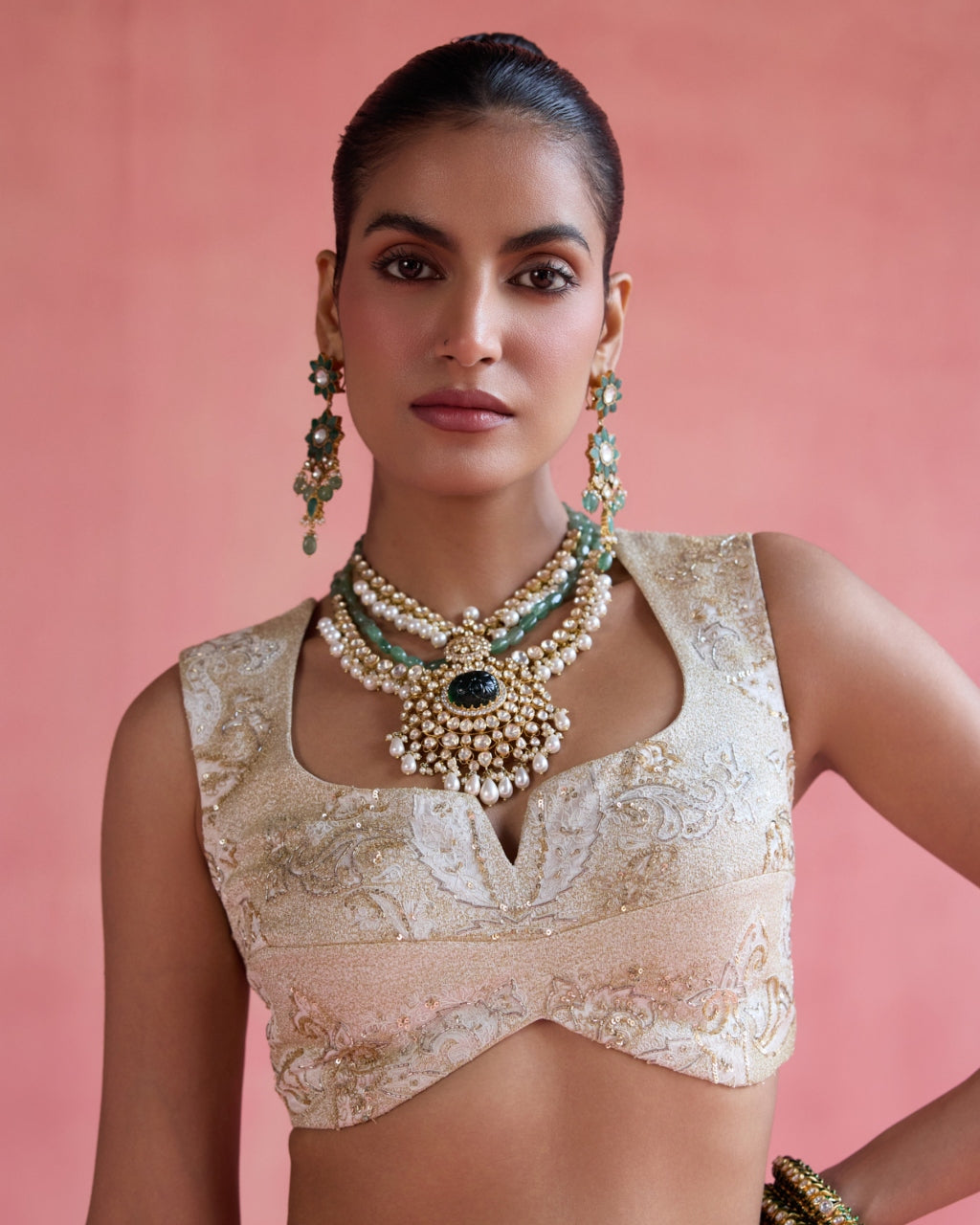 Sitara Lehenga Set - Ivory