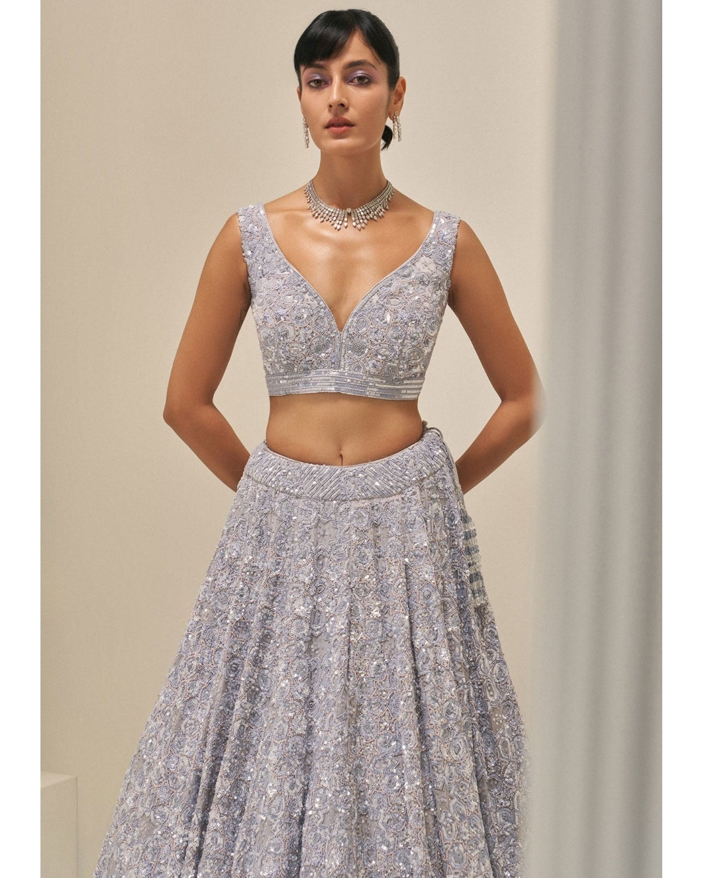 Iris Glint Lehenga Set