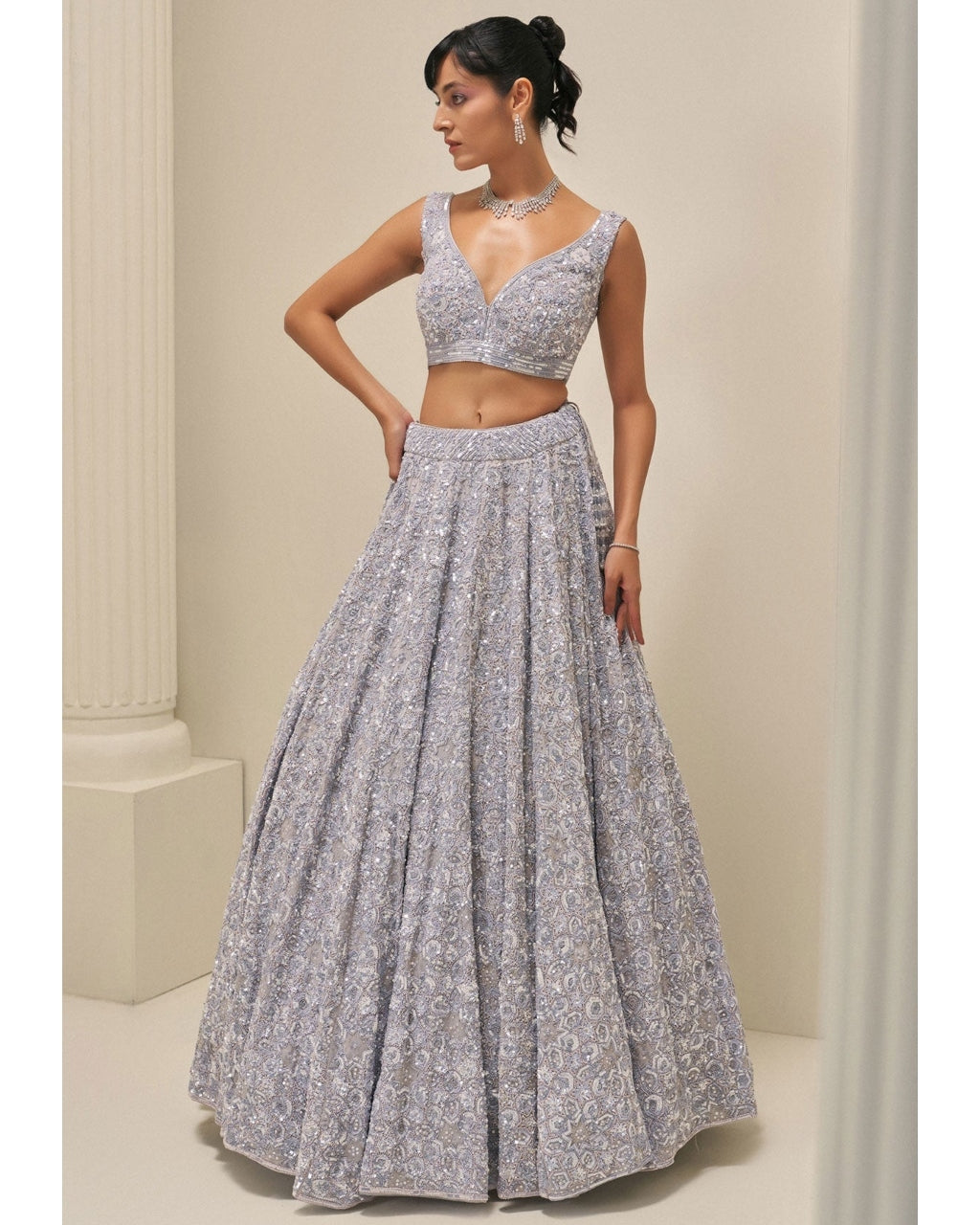Iris Glint Lehenga Set