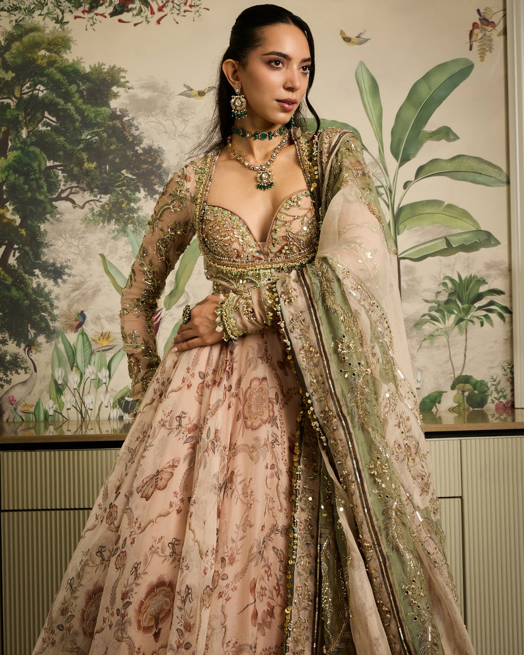 Lina Anarkali Set