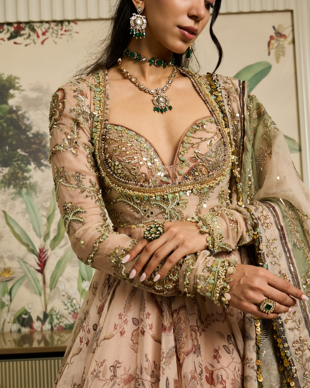 Lina Anarkali Set
